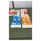 Vintage Halls and Miller Brothers, new old stock,