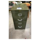 Metal filing cabinet