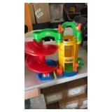 Fisher Price car garage