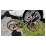 Kent 20" boys stunt bike with helmet