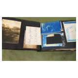 Vintage photo album from early 1900s including