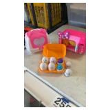 Egg game, Minnie Mouse toys