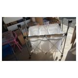 Rolling Hamper. 34" x 18"