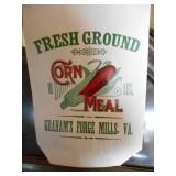 NEW Grahams Forge Mill corn meal bag