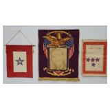 3 WWI/WWII Sonï¿½s in Service Banners