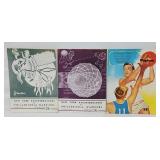 (3) 1940's-50's Philadelphia Warriors Programs