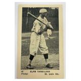 1927 American Caramel E126 Elam Vangilder