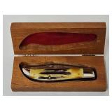 Case XX #5172 Stag Handle Bulldog Pocket Knife