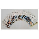 (19) 1961 Post Cereal Baseball Cards