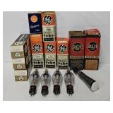 (14) Large GE, RCA & Westinghouse Radio Tubes