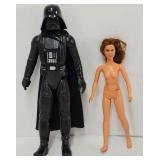 1978 Star Wars 14' Darth Vader & 11' Leia