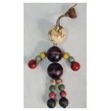 c1920's Tom Tinker Wooden Bead Crib Toy