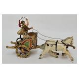 c1950 Johillco #581 Cast Roman Chariot