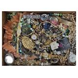 Lot Asst Jewelry and Watches