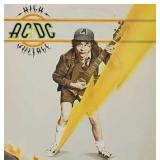 AC/DC 'High Voltage' LP Record