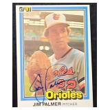 1981D Jim Palmer Autographed Baseball Card