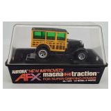 Aurora AFX Magna-Traction Woodie Wagon HO Slot Car