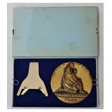 1776-1976 George Washington Bronze Table Medal