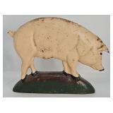 Cast Iron Pig Door Stop