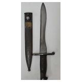 WWII Spanish M1941 FN Bolo Bayonet w/Sheath, Made