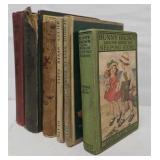 (6) Vintage Children's Hardbound Books