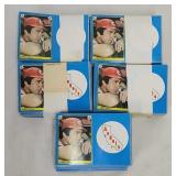 5 Complete Sets 1983 Fleer Stickers