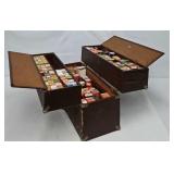 Radio Service Man's Case w/160 Radio Tubes