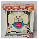 1996 Fisher Price 'Peek 'n Speak Teddy'