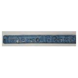 Ingersoll Rand Cast Iron Sign 29'x3'