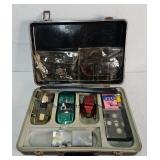 1:24 Slot Car Case w/Cars & Accessories