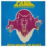 1982 Tank 'Filth Hounds of Hades' LP Record