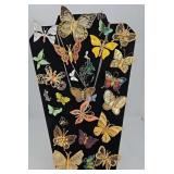Collection (28) Butterfly Pins