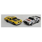 (2) Tyco Stock Car HO Slot Cars