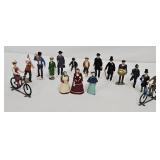(16) Asst Die Cast Toy Civilian Figures