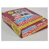1988 Fleer Baseball Star Stickers Wax Box