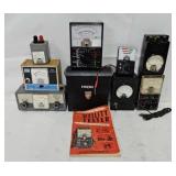 (8) Vintage Electronic Testing Meters