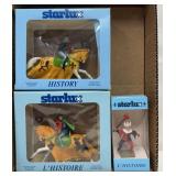 (3) Starlux 'L'Histoire' Medieval Series Figures