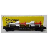 Train- Chicago Line #1607A Missile Carrier Car