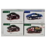 4 Dept 56 Limited Edition Cars New in Boxes