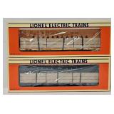 Train - Lionel O-Gauge I-Beam Flatcars w/Loads