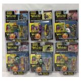 (6) 2008 Hawk Weird-ohs Figures w/Collector Cards