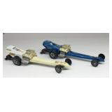 1971 Hot Wheels Mogoose & Snake Rail Dragsters