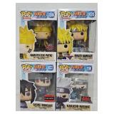 (4) Funko Pop 'Naruto Shippuden' Figures (MIB)