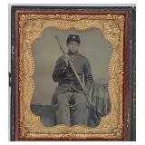 Tintype Photograph of a Civil War Union Soldier