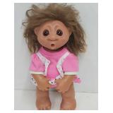 1979 Thomas Dam Troll Doll #806 w/Clothes, 17'