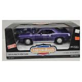 Ertl 1:18 Die Cast 1970 Plymouth Hemi Cuda (MIB)