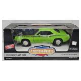 Ertl 1:18 Die Cast 1970 Plymouth AAR Cuda (MIB)