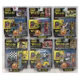 (6) 2008 Hawk Weird-ohs Figures w/Collector Cards