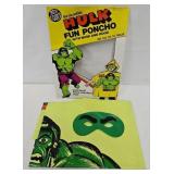 1977 Ben Cooper Incredible Hulk Fun Poncho