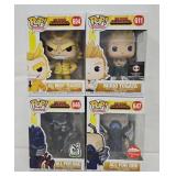 (4) Funko Pop 'My Hero Academy' Figures (MIB)